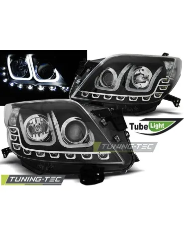 Phares à LED noirs pour TOYOTA LAND CRUISER 150 09-13