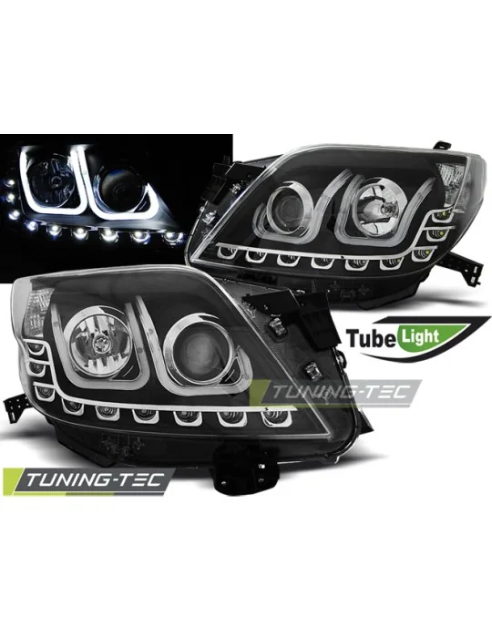 Phares à LED noirs pour Toyota Land Cruiser 150 (2009 - 2013)