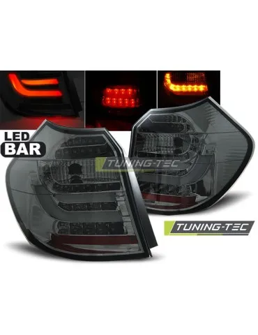 Feux arrière à LED fumés pour BMW E87 04-08.07