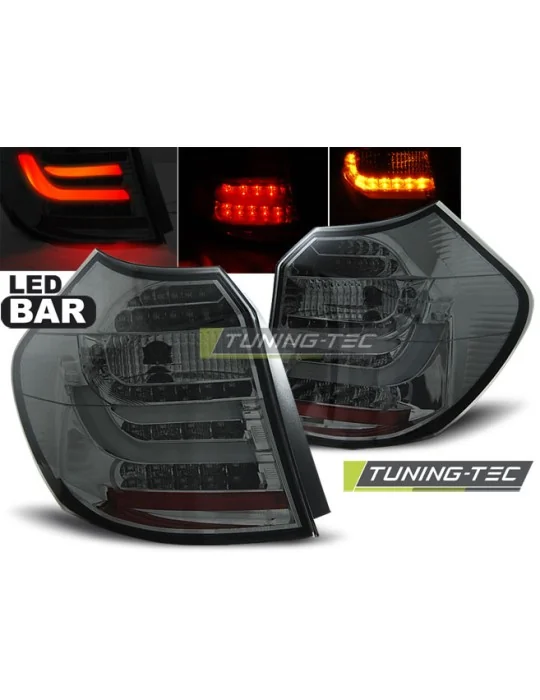 Feux arrière à LED fumés pour BMW E87 (2004 - 2007)