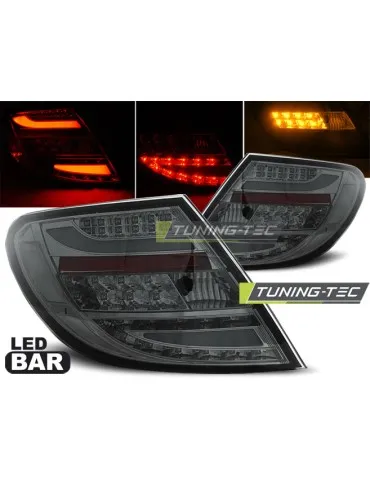 Feux arrière à LED fumés pour MERCEDES C-KLASA W204 Berline 07-10