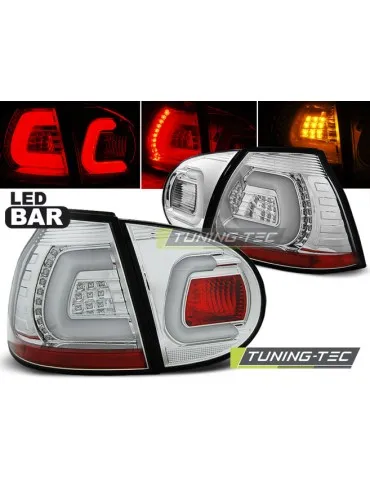 Feux arrière à LED chromés pour VW GOLF 5 10.03-09