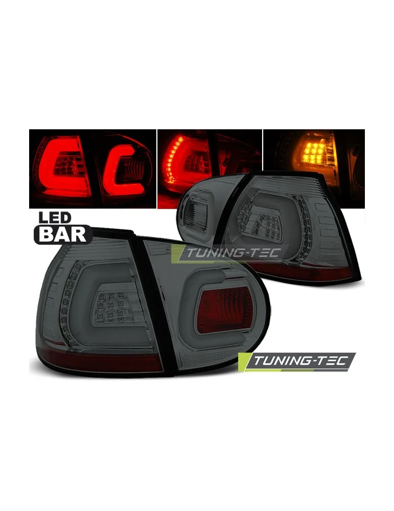 Feux arrière à LED fumés pour VW GOLF 5 10.03-09
