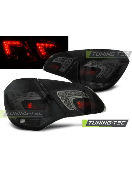 Feux arrière à LED fumés pour Opel Astra J berline à hayon (2010 - 2015)