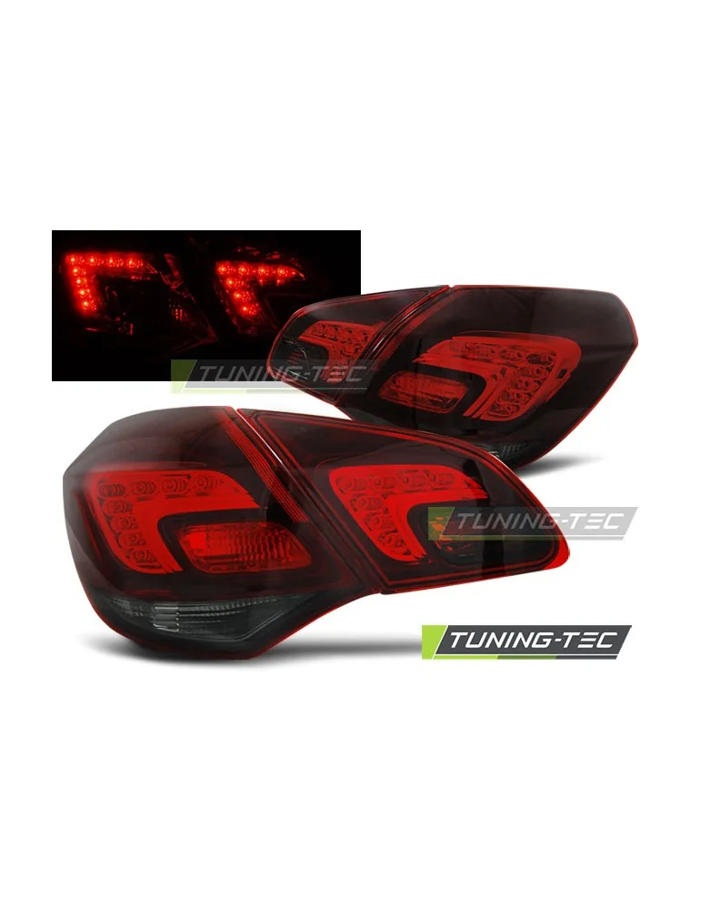Feux arrière à LED fumés rouges pour OPEL ASTRA J 10-15 berline à hayon