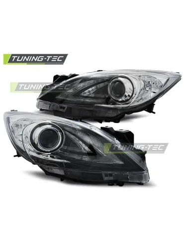 Phares noirs pour MAZDA 3 09-01.13 MPS