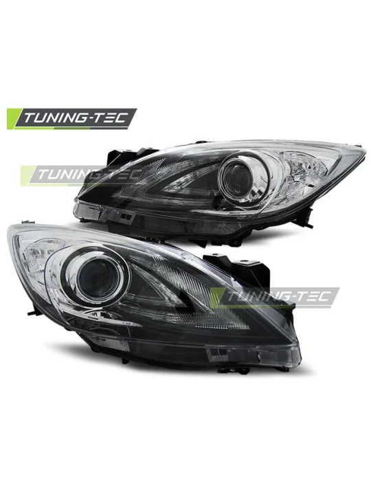 Phares noirs pour Mazda 3 MPS (2009 - 2013)