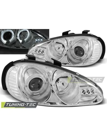 Phares chromés pour MAZDA MX3 91-98