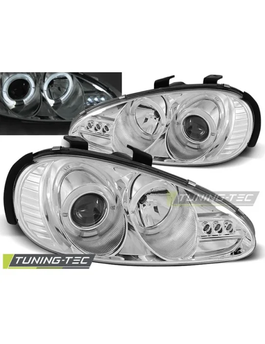 Phares chromés pour Mazda MX3 (1991 - 1998)