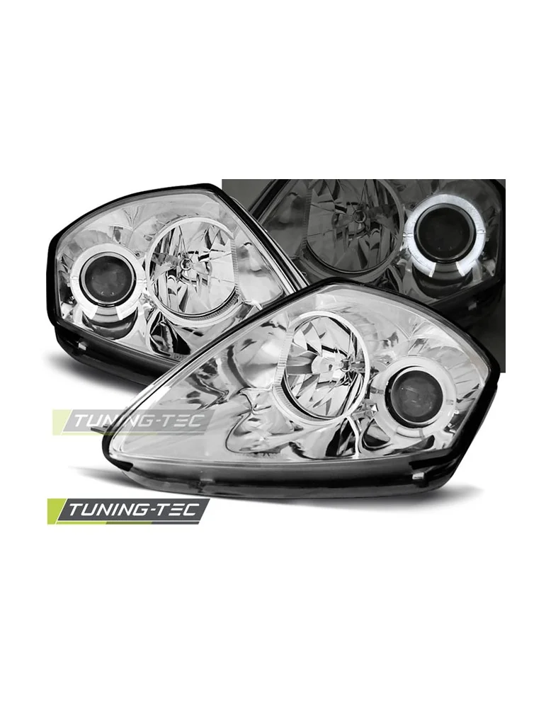 Phares chromés pour MITSUBISHI ECLIPSE D50 00-05