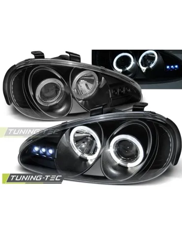 Phares noirs pour MAZDA MX3 91-98