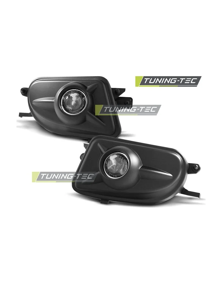 Antibrouillards noirs pour MERCEDES W210 99-02 CLK SLK