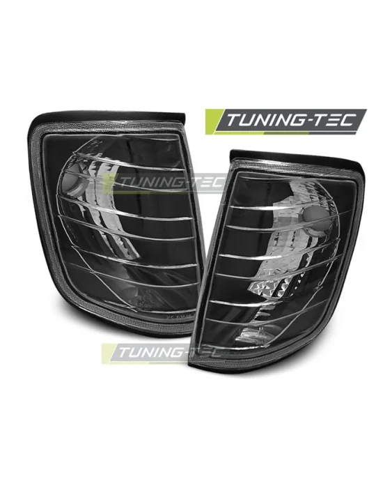 Clignotants avant noirs pour Mercedes W124 (1985 - 1995)