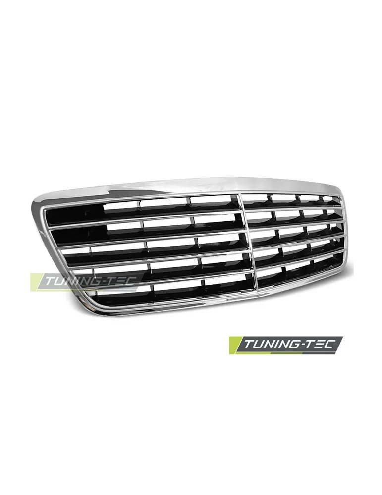Calandre chromée pour MERCEDES W210 E-KLASA 06.99-03.02