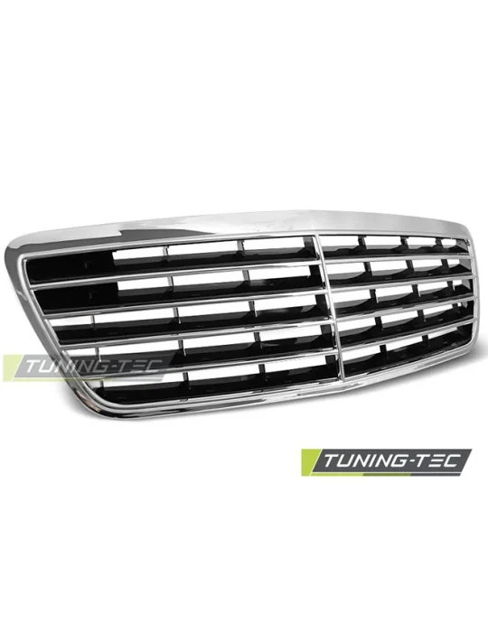 Calandre chromée pour Mercedes W210 Classe E (1999 - 2002)