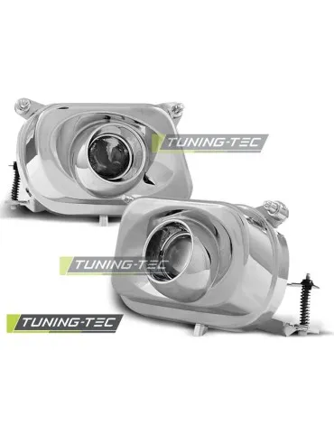 Antibrouillards chromés pour MERCEDES W210 95-05.99