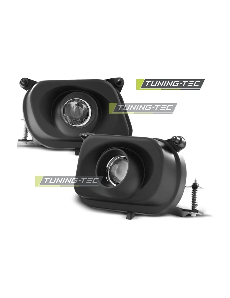 Antibrouillards noirs pour MERCEDES W210 95-05.99
