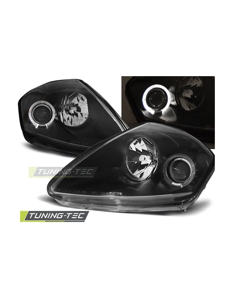 Phares noirs pour MITSUBISHI ECLIPSE D50 00-05