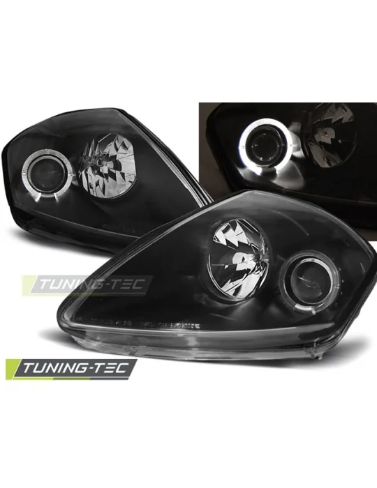Phares noirs pour Mitsubishi Eclipse D50 (2000 - 2005)