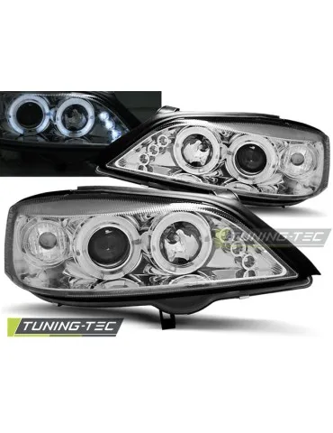 Phares chromés pour OPEL ASTRA G 02.98-02.04