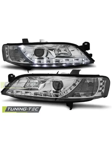 Phares à LED chromés pour OPEL VECTRA B 11.95-12.98