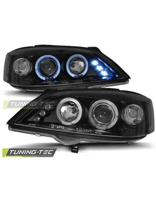 Phares noirs pour Opel Astra G (1998 - 2004)