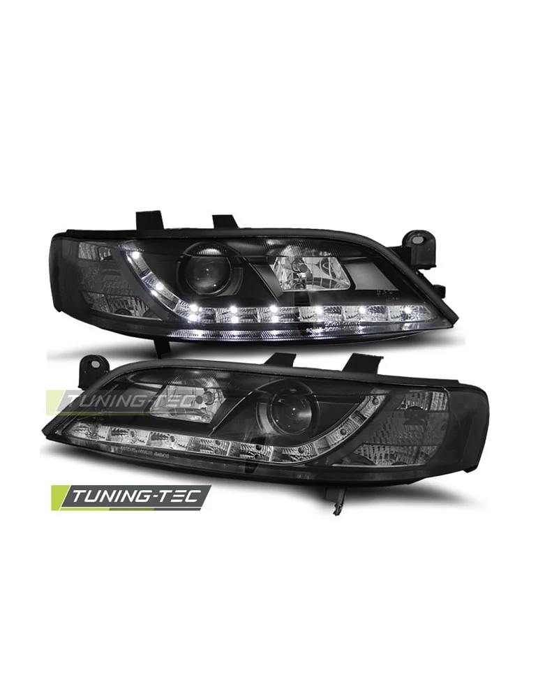 Phares à LED noirs pour OPEL VECTRA B 11.95-12.98