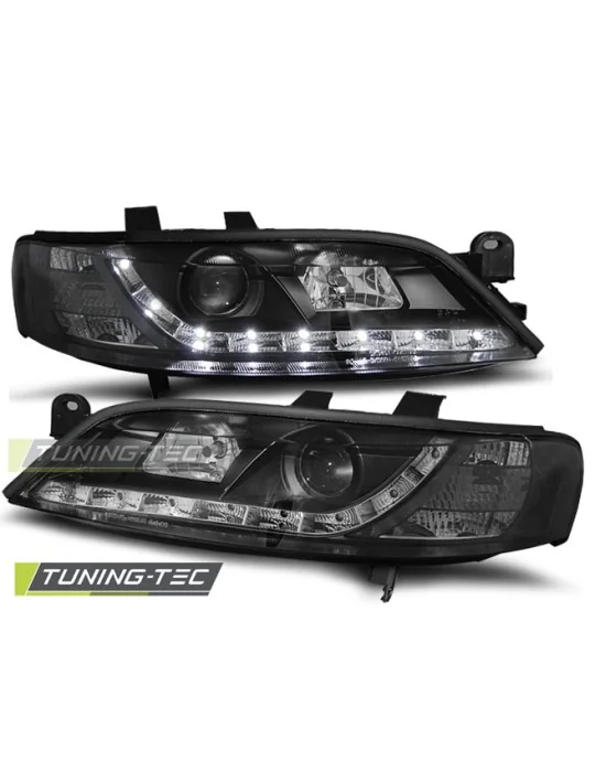Phares à LED noirs pour Opel Vectra B (1995 - 1998)