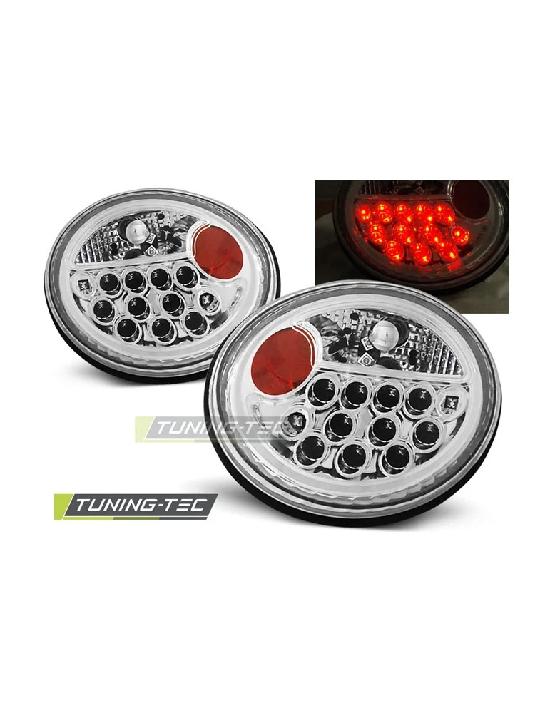 Feux arrière à LED chromés pour VW NEW BEETLE 10.98-05