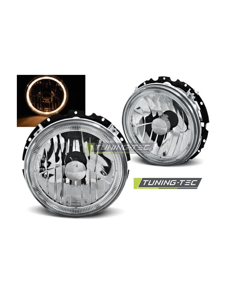 Phares chromés pour VW GOLF 1 05.74-07.83