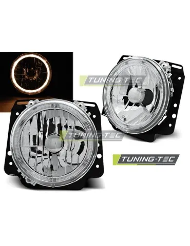 Phares chromés pour VW GOLF II 2 08.83-08.91