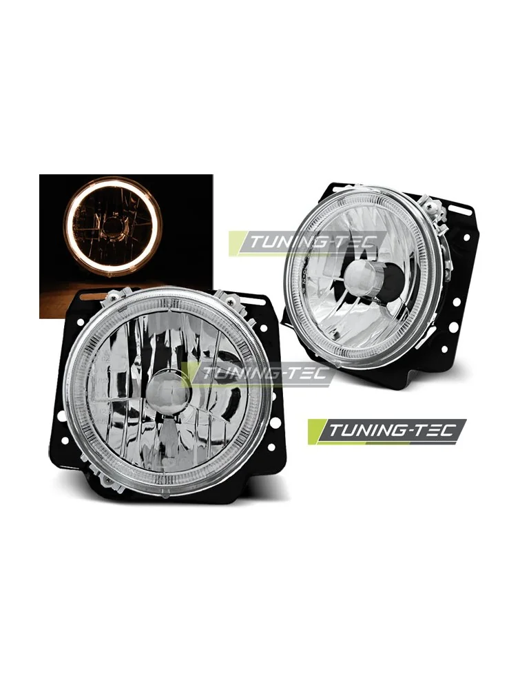 Phares chromés pour VW GOLF II 2 08.83-08.91