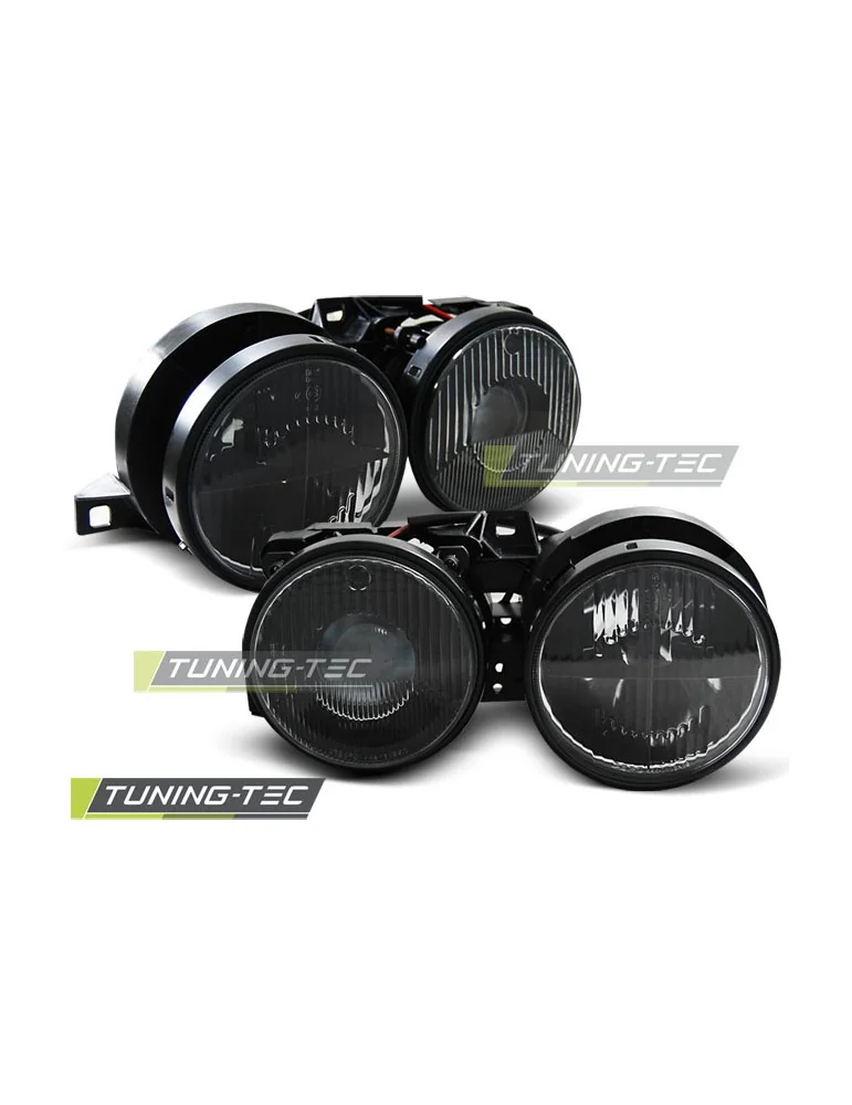 Phares noirs pour BMW E30 11.82-06.94