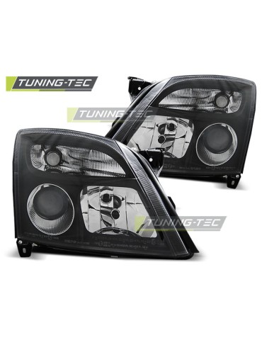 Phares noirs pour OPEL VECTRA C 04.02-08.05