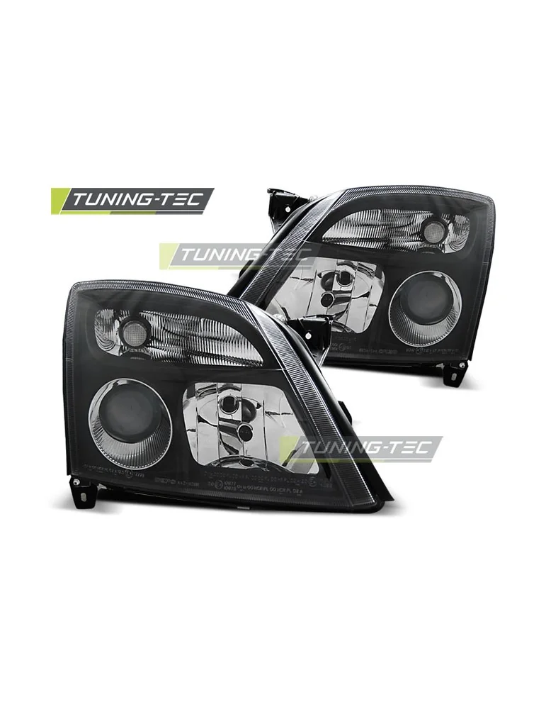 Phares noirs pour OPEL VECTRA C 04.02-08.05