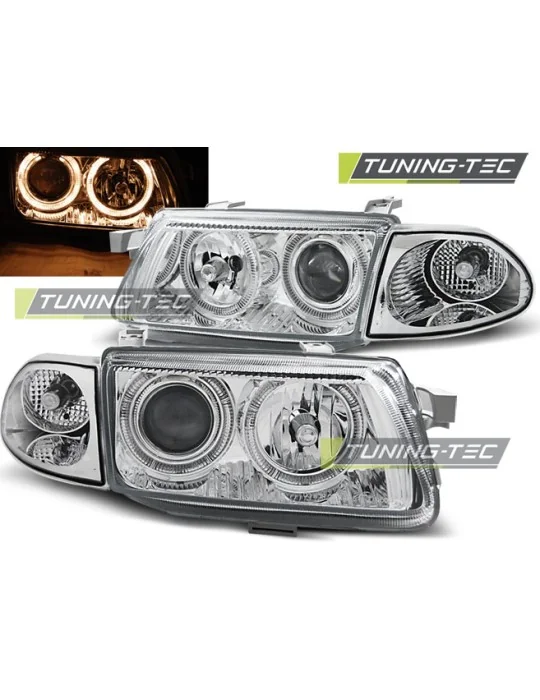 Phares chromés pour Opel Astra F (1994 - 1997)