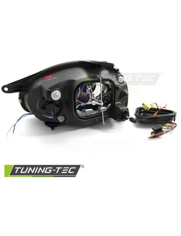 Phares noirs pour OPEL CORSA B 02.93-10.00
