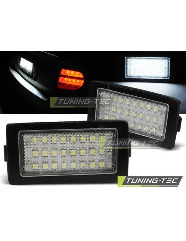 Éclairage de plaque à LED pour BMW E38