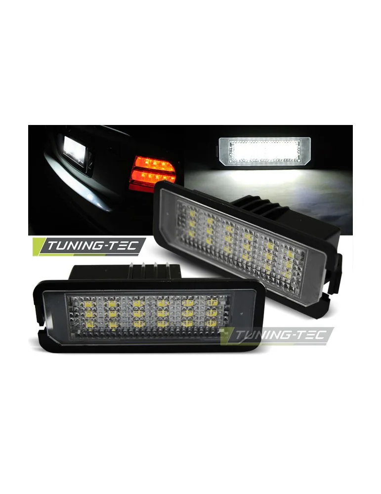 Éclairage de plaque à LED pour VW GOLF IV V VI VII PASSAT B6 PASSAT CC NEW BEATLE VW SCIROCCO