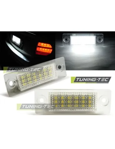 Éclairage de plaque à LED pour VW TOURAN/JETTA/CADDY/PASSAT/TRANSPORTER/SKODA SUPERB CANBUS