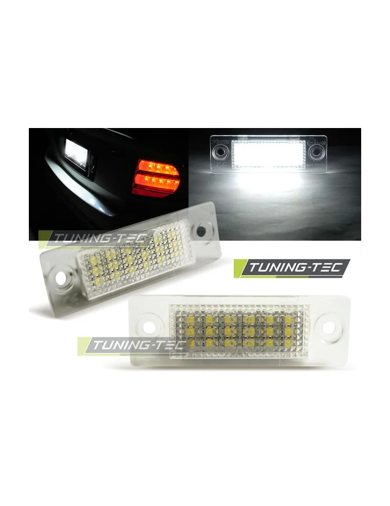 Éclairage de plaque à LED pour VW TOURAN/JETTA/CADDY/PASSAT/TRANSPORTER/SKODA SUPERB CANBUS