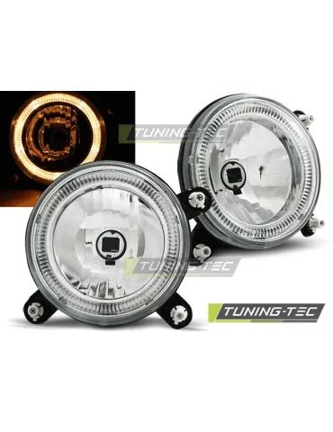 Phares chromés pour VW GOLF 1 GOLF 2