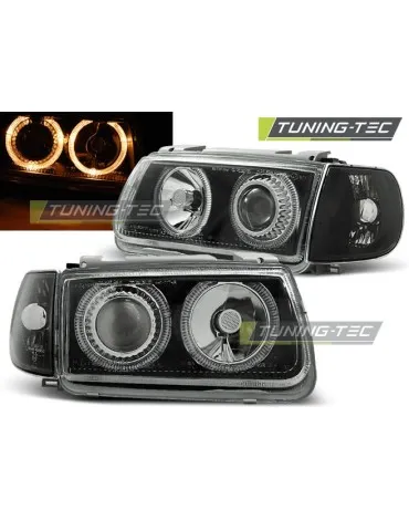 Phares noirs pour VW POLO 6N 10.94-09.99