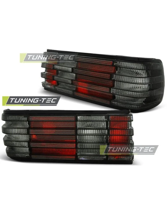 Feux arrière fumés rouges pour Mercedes Classe S W126 (1982 - 1993)