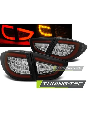 Feux arrière à LED noirs pour HYUNDAI IX35 09-09.13