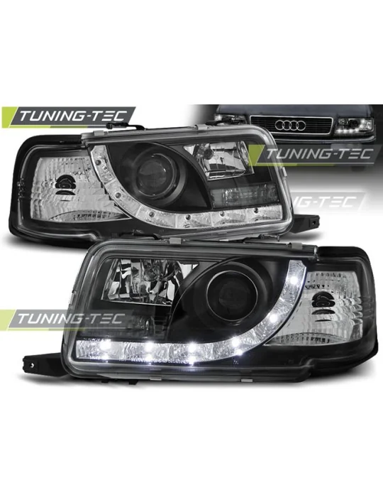 Phares à LED noirs pour Audi 80 B4 (1991 - 1996)