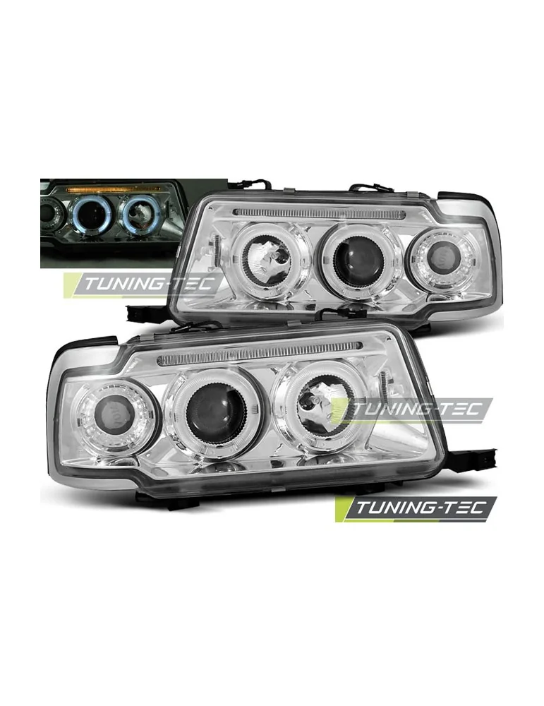Phares chromés pour AUDI 80 B4 09.91-04.96