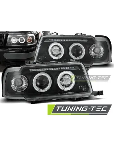 Phares noirs pour AUDI 80 B4 09.91-04.96