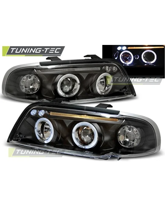 Phares noirs pour Audi A4 (1994 - 1998)