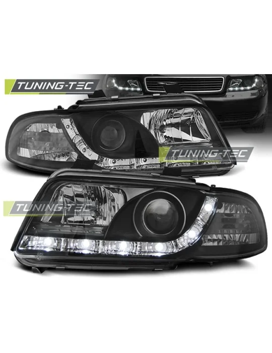 Phares à LED noirs pour Audi A4 (1994 - 1998)